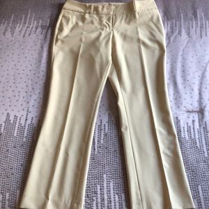 The Limited Cream Boot Cut Pants